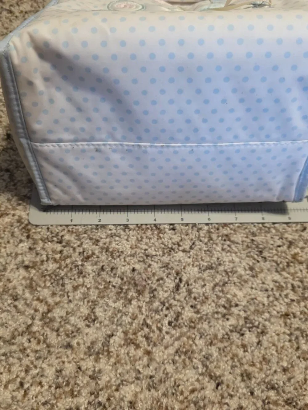 Vintage insulated 90’s Teddy Bear Diaper Bag W/ changing pad